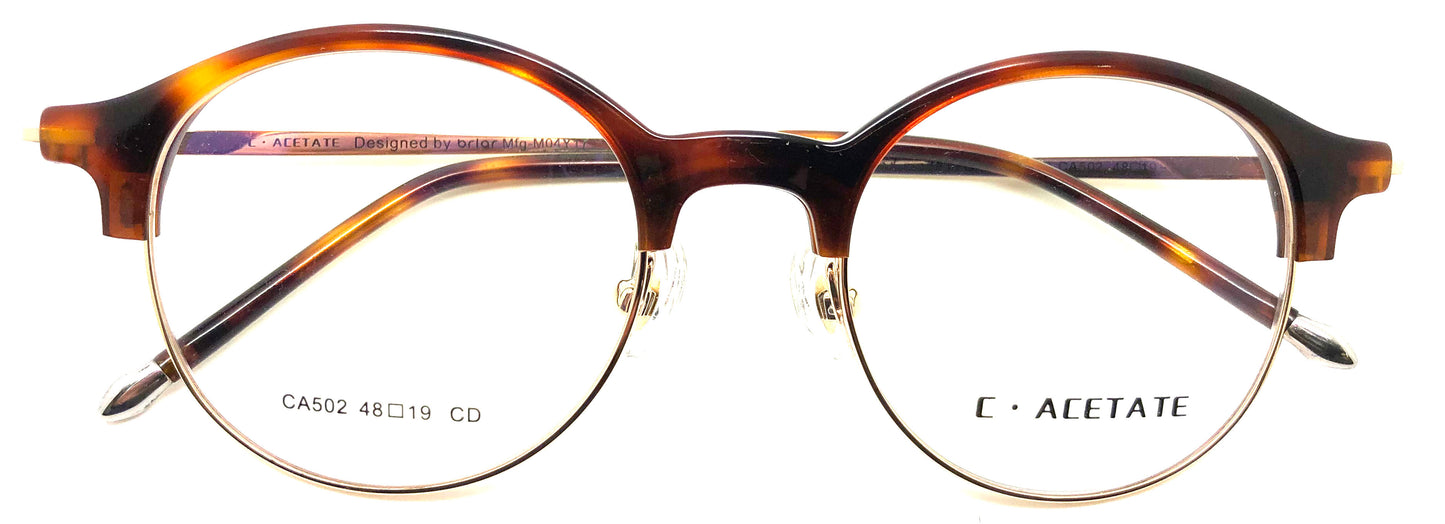 새로운 Briar 안경 처방전 프레임 아세테이트, BR 502 CD