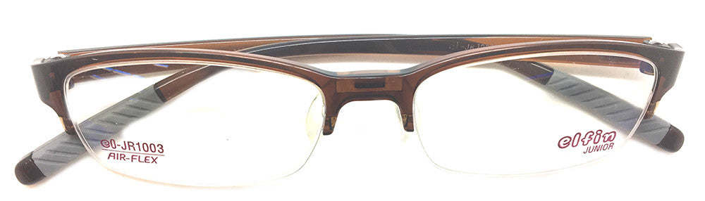 Pescription 안경 어린이 슈퍼 플렉시블 프레임 엘핀 1003 C3
