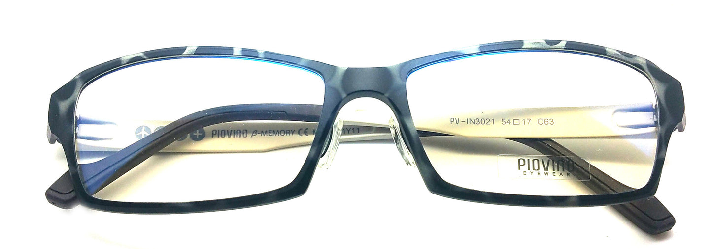 처방 안경 프레임 초경량, 유연성, Ultem Piovino 3021 C63