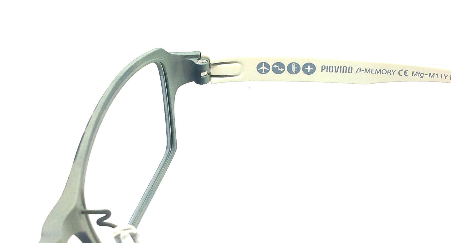 Prescription Eyeglasses Frame Super Light, Flexible, Ultem Piovino 3021 C63