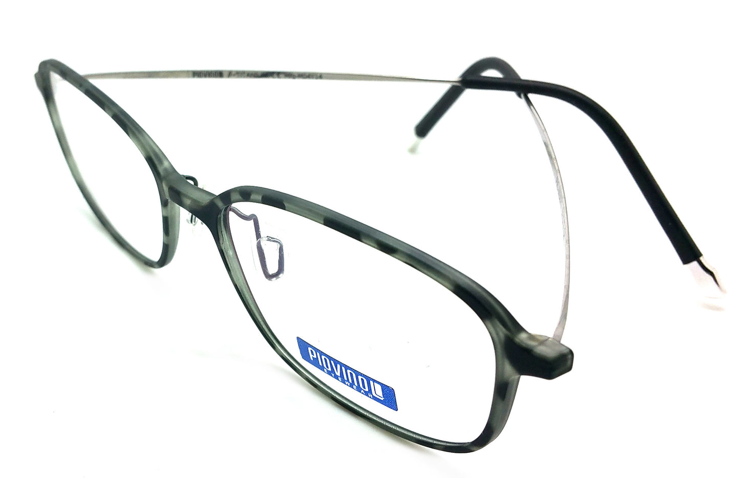 Piovino 안경 처방 프레임 3071 C6 Rxable 티타늄 프레임