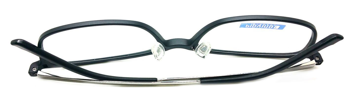 Piovino 안경 처방 프레임 3081 C2 Rxable 티타늄 프레임