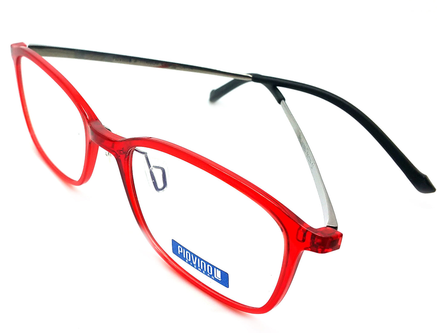 Piovino 안경 처방 프레임 3081 C7 Rxable 티타늄 프레임