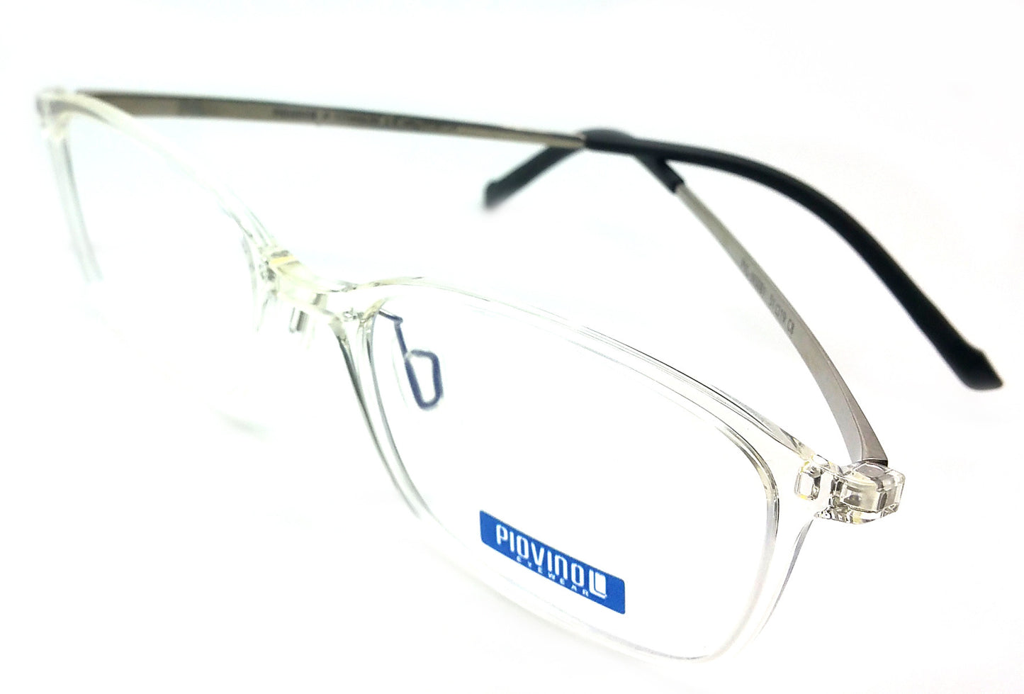 Piovino 안경 처방 프레임 3081 C8 Rxable 티타늄 프레임