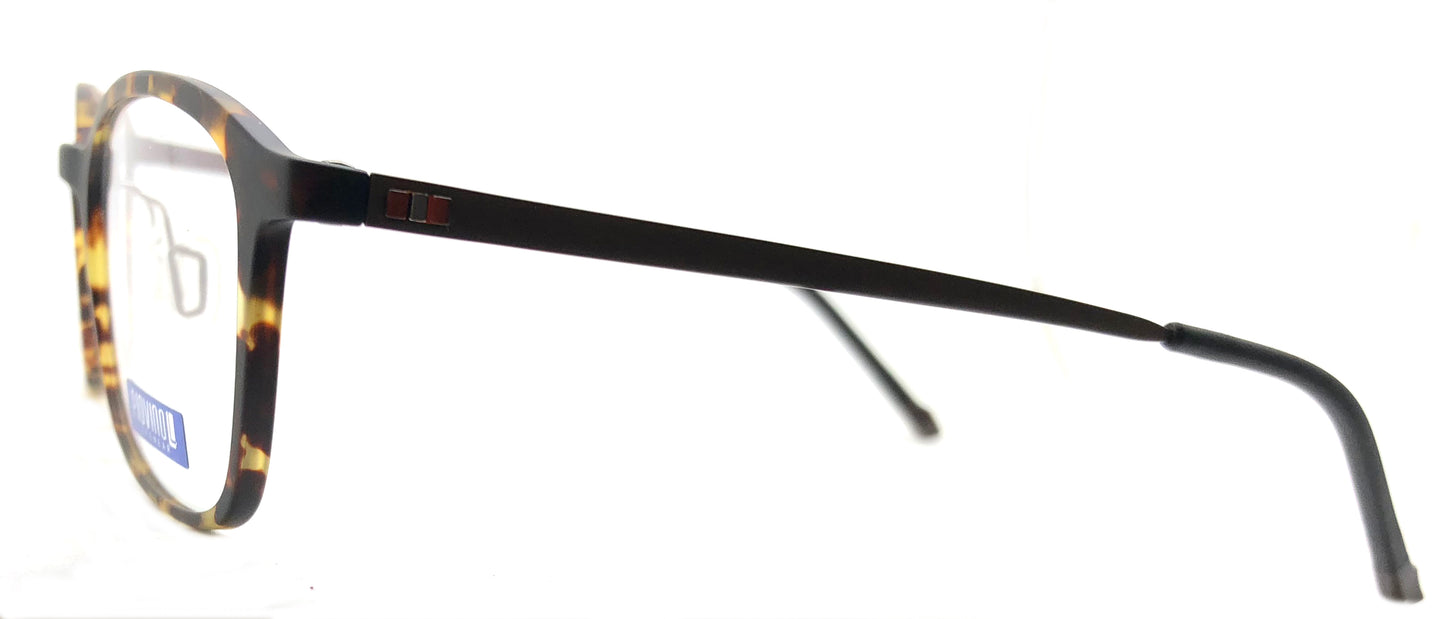 Piovino 안경 처방 프레임 3081 C19 Rxable 티타늄 프레임