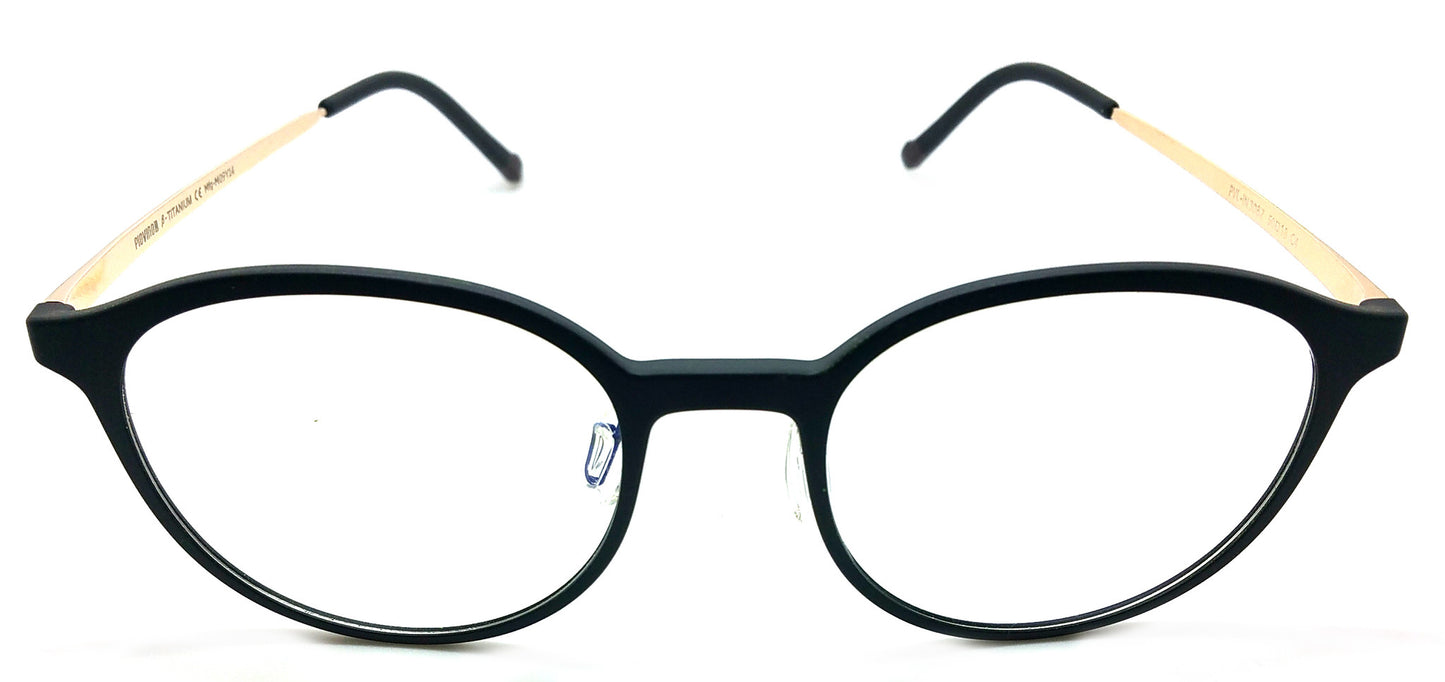 Piovino 안경 처방 프레임 3082 C4 Rxable 티타늄 프레임