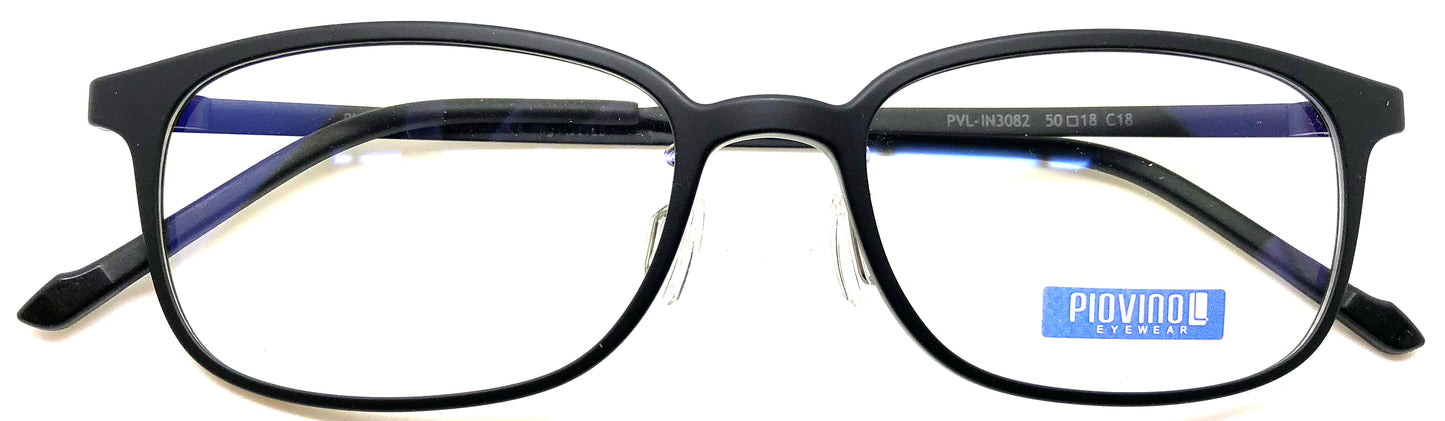 Piovino 안경 처방 프레임 3082 C18 Rxable 티타늄 프레임