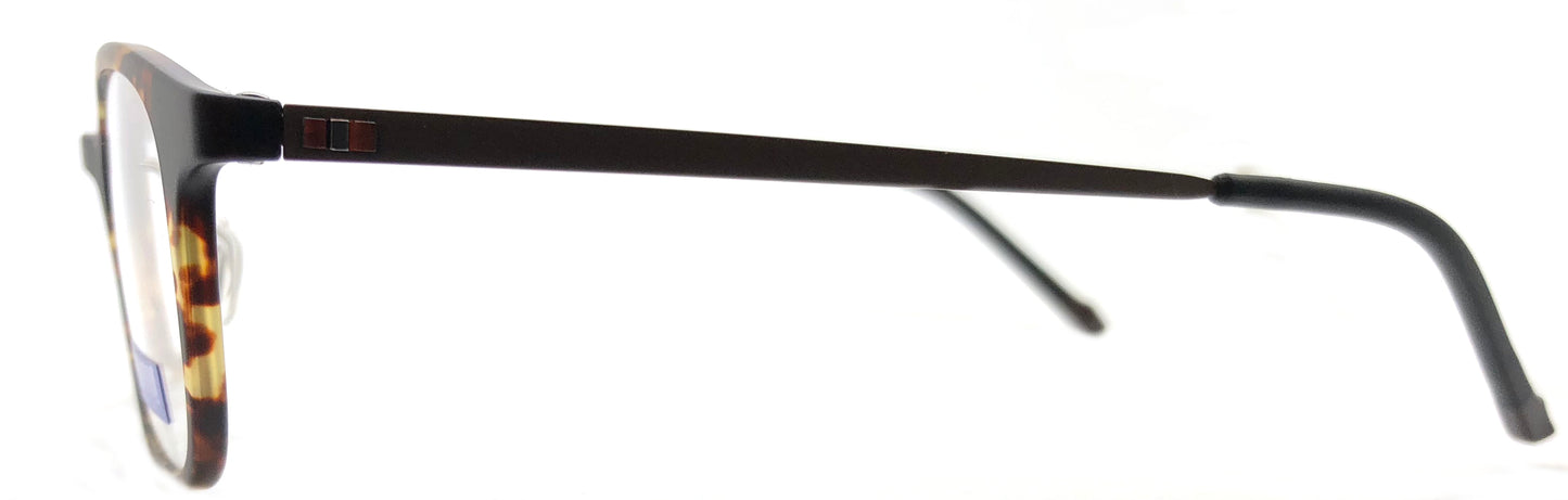 Piovino 안경 처방 프레임 3082 C19 Rxable 티타늄 프레임