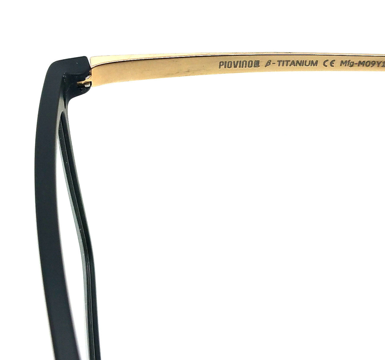 Piovino 안경 처방 프레임 3083 C13 Rxable 티타늄 프레임