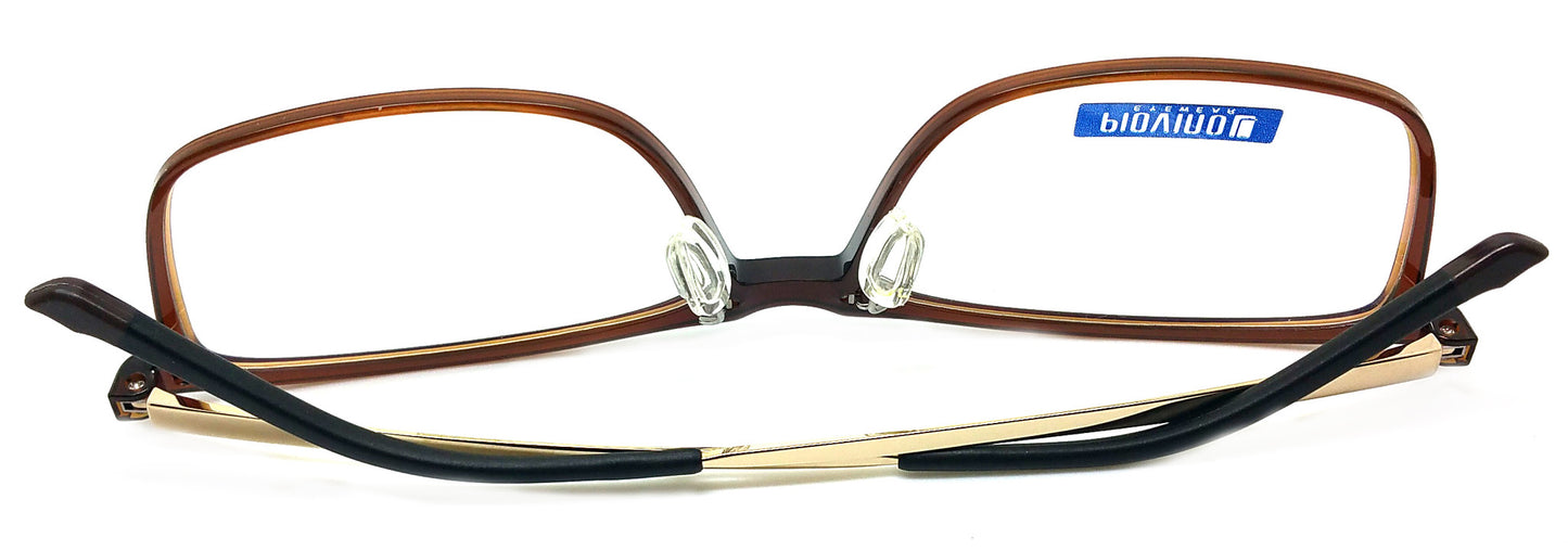 Piovino 안경 처방 프레임 3083 C3 Rxable 티타늄 프레임