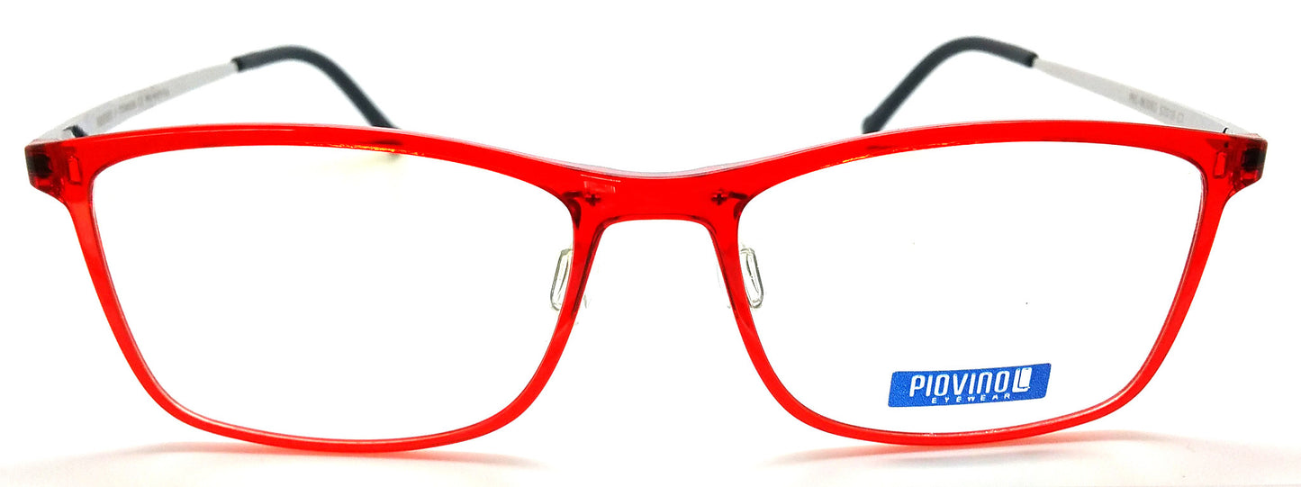 Piovino 안경 처방 프레임 3083 C7 Rxable 티타늄 프레임