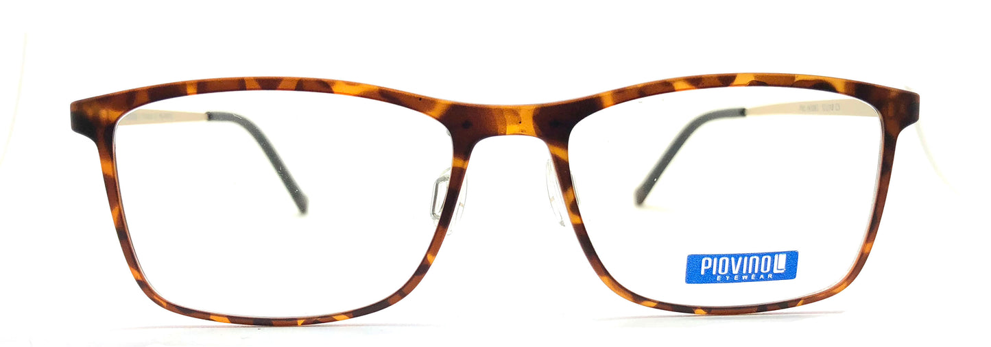 Piovino 안경 처방 프레임 3083 C5 Rxable 티타늄 프레임