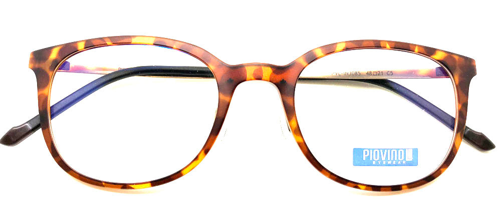 Piovino 안경 처방 프레임 3085 C5 Rxable 티타늄 프레임